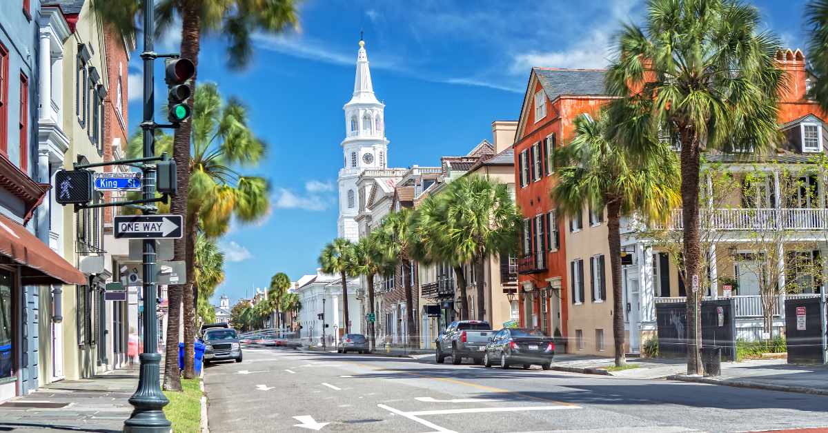 Broad Street in Charleston South Carolina